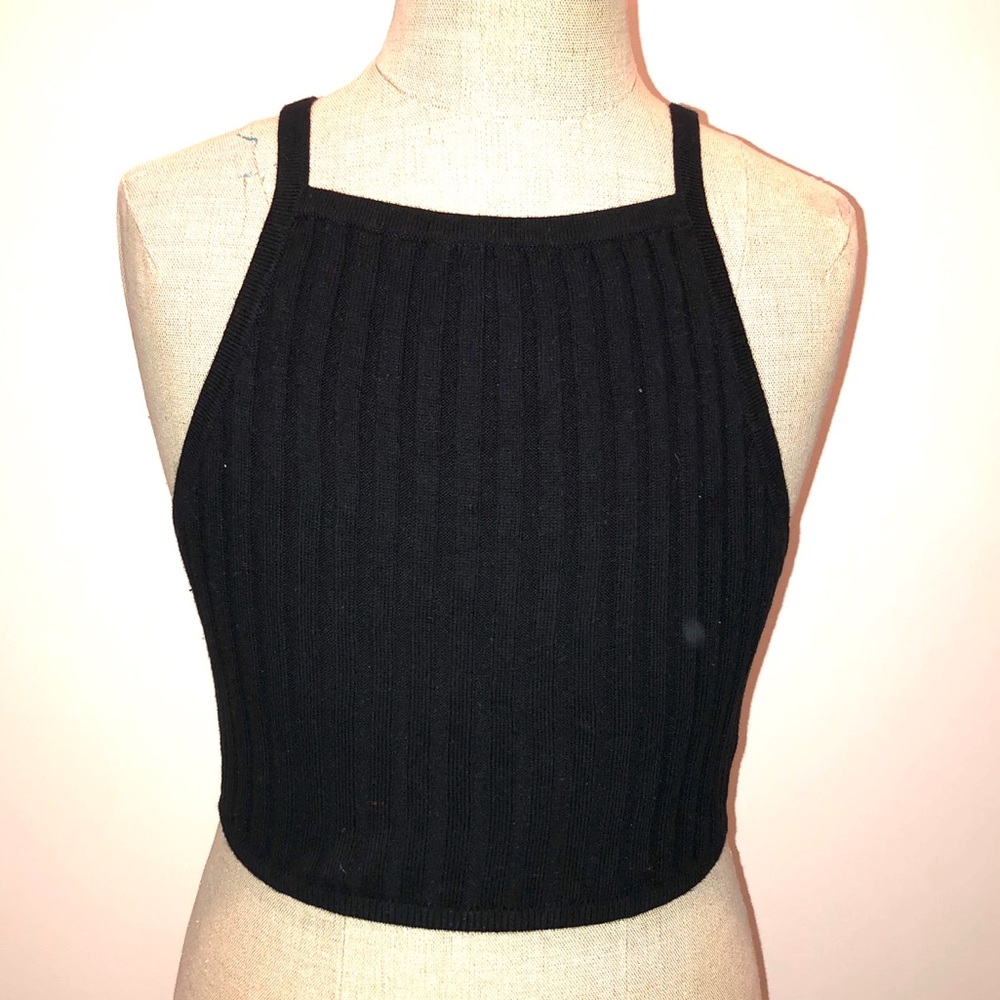 NWT BDG/NBD Black Hi-Lo Top